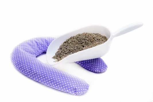 Nackenkissen mit Lavendel gegen Steifheit und Schmerzen