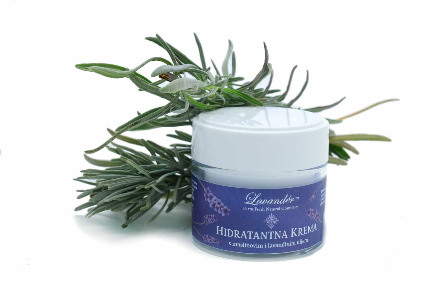 Feuchtigkeitscreme mit Lavendel-, Mandel- und Sheabutter