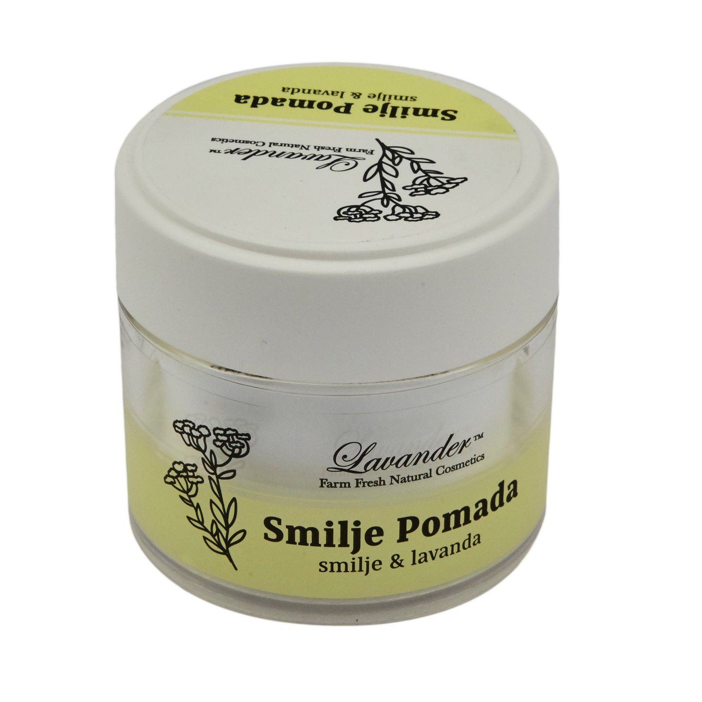 Pomade Smilje & Lavender – Balsam gegen Falten und Hautalterung