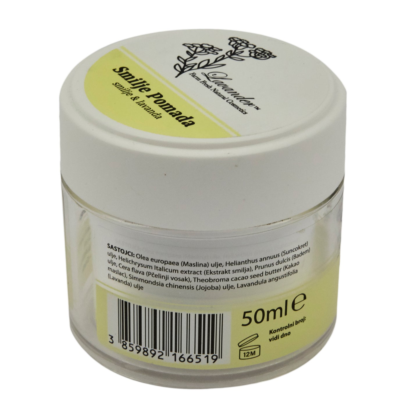 Pomade Smilje & Lavender – Balsam gegen Falten und Hautalterung