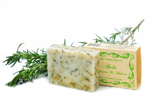 Soap rosemary Apollo - with rosemary oil to strengthen the scalp