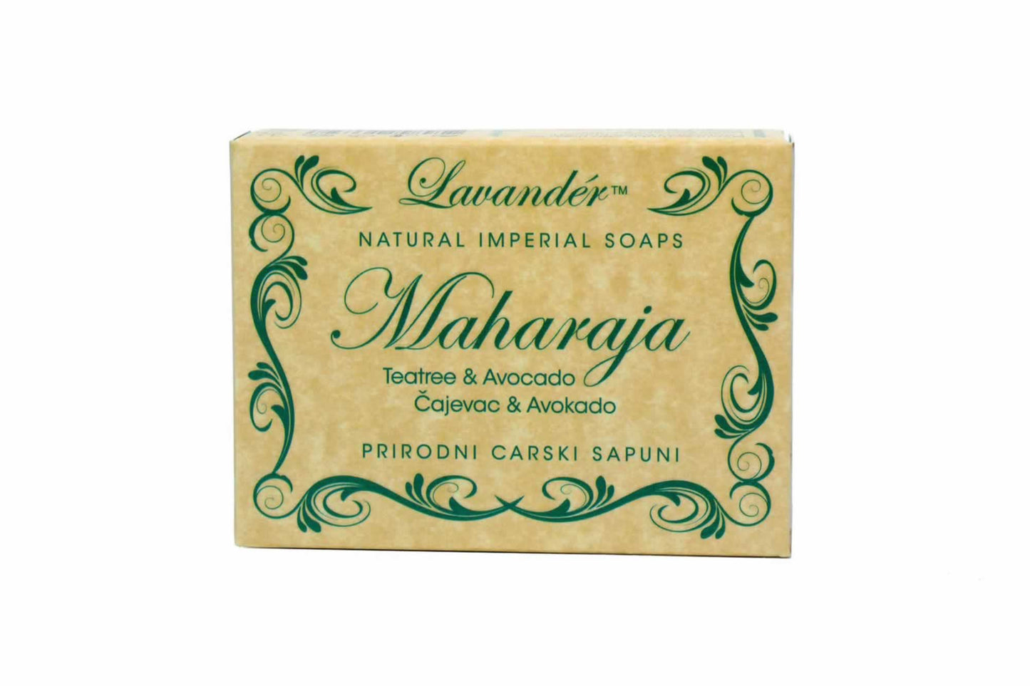Maharaja soap - tea tree &amp; avocado - against acne and fungi