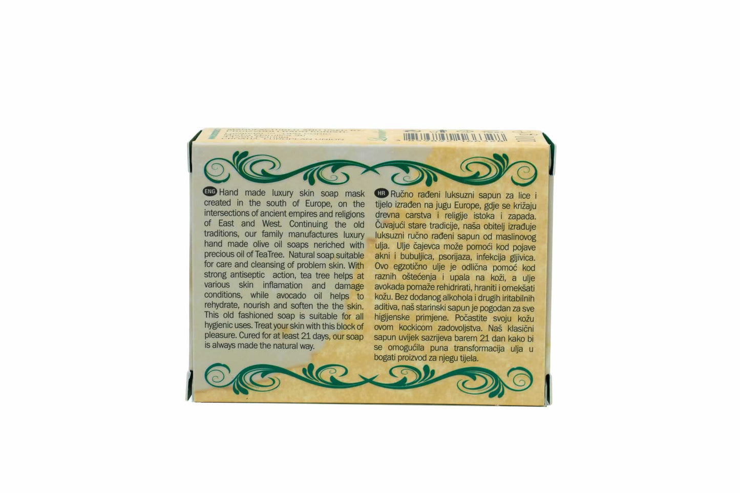 Sapun Maharaja - čajevac & avokado - protiv akni i gljivica