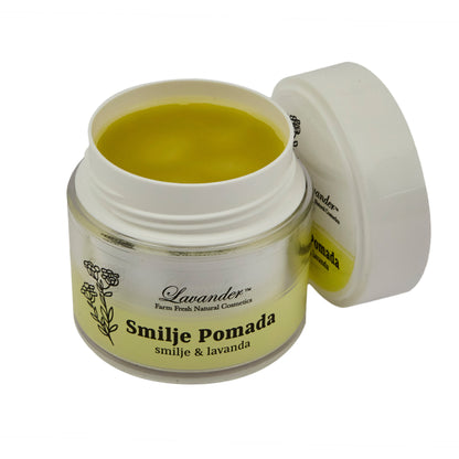 Pomade Smilje &amp; Lavender - balm against wrinkles and skin aging